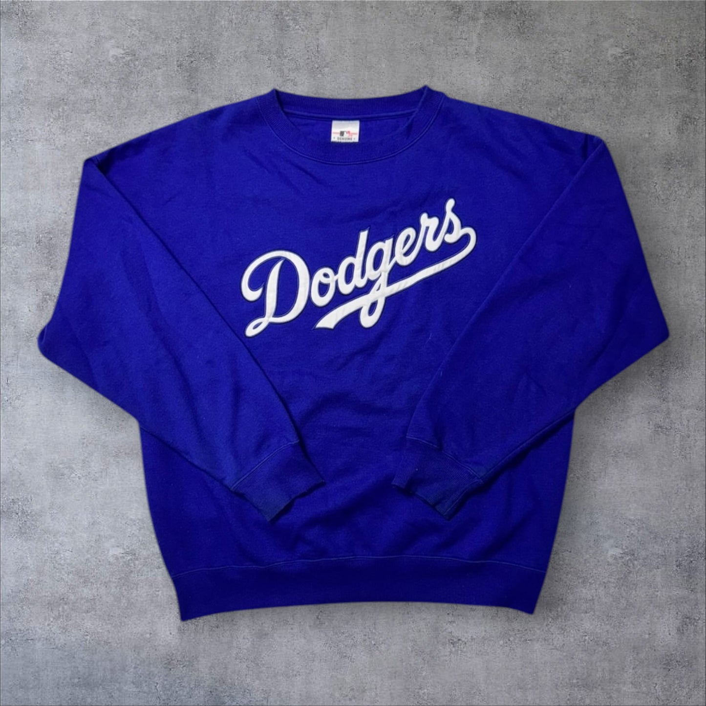 Dodgers ロゴスウェット トレーナー ブルー LA MLB